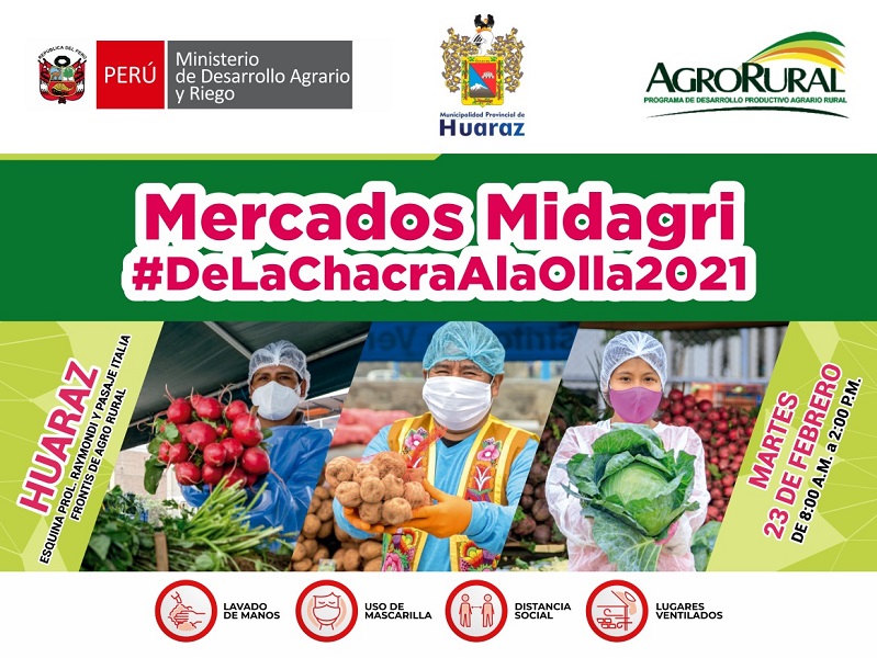 Durante el mes de febrero se realizarán cuatro, iniciándose en Huaraz el próximo martes 23 en el frontis de su institución.