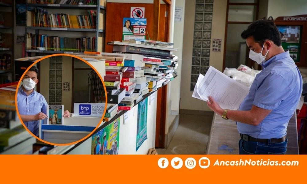 Huari recibe donación de libros y mobiliario por parte de la Biblioteca ...