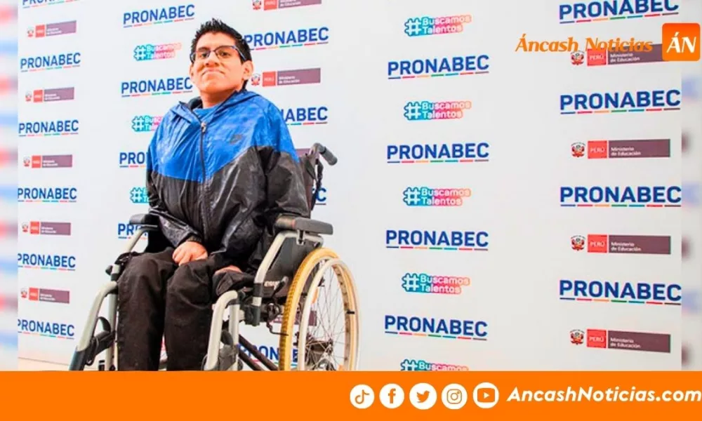 Áncash: Pronabec lanza Beca Inclusión 2024 para personas con discapacidad