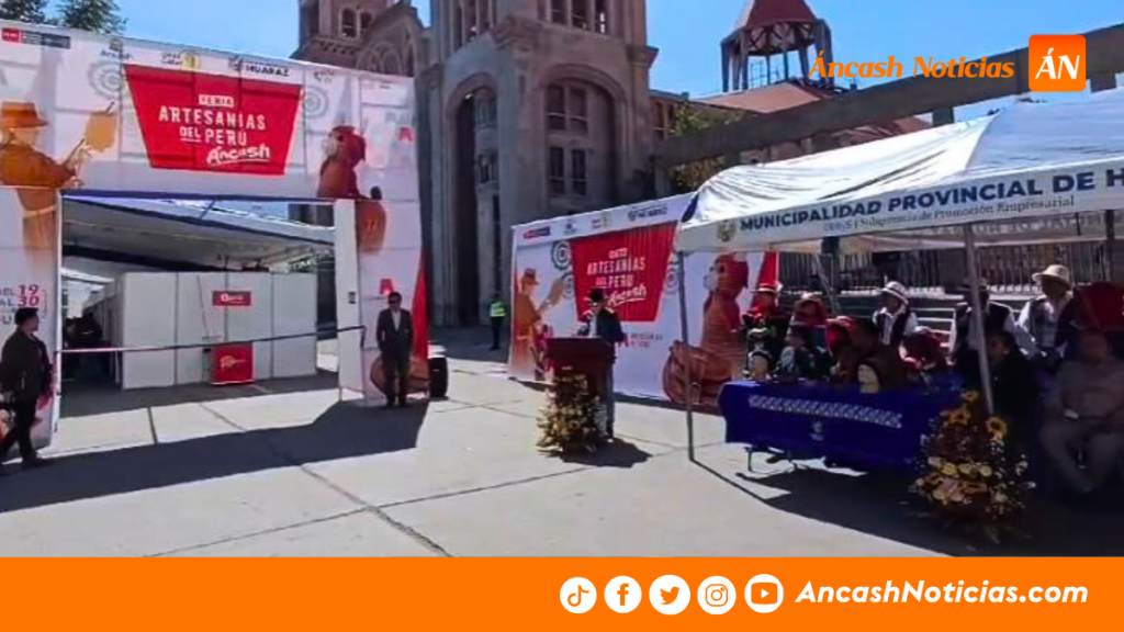 Huaraz: inaguran Feria de Artesanías del Perú - Áncash - Ancash ...