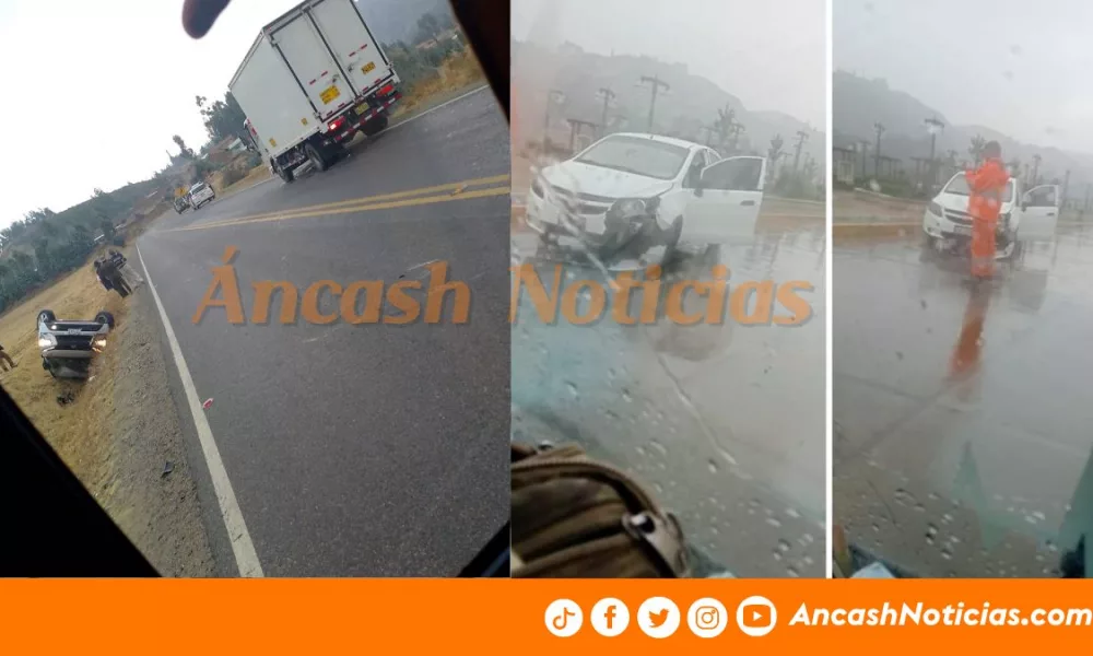 Áncash: fin de semana de accidentes de tránsito consecutivos en Recuay