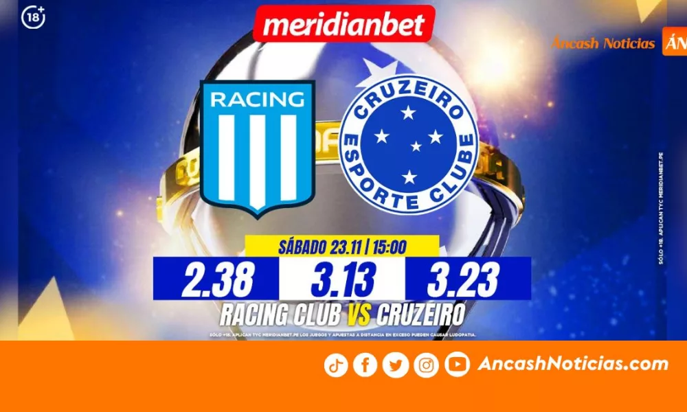 Racing vs Cruzeiro: ¡Apuesta y gana más con las cuotas de Meridianbet!