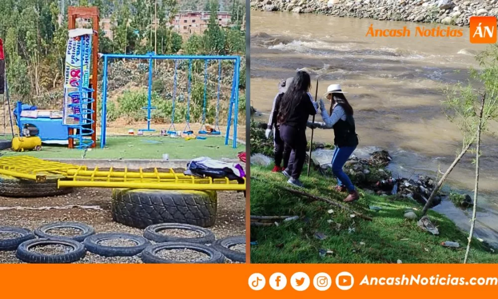 Renuevan parque y protegen el río Santa con esfuerzo vecinal y voluntario en Independencia