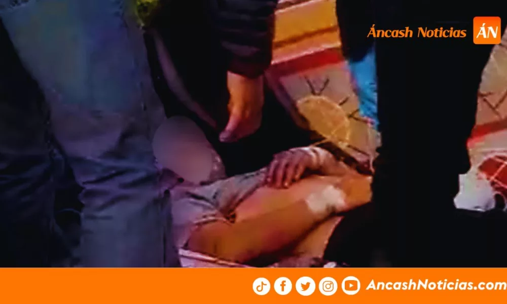 Áncash: joven de 24 años herido de gravedad tras ataque en Conchucos