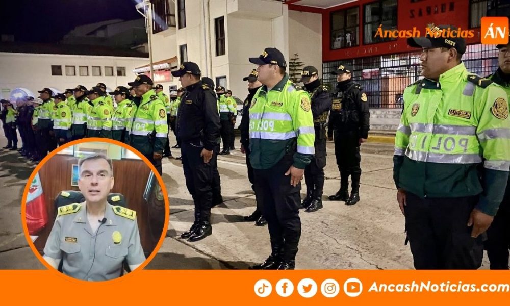 Región Policial Áncash cierra 2025 con balance positivo