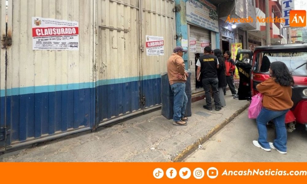 Huaraz: Clausuran temporalmente dos empresas de transporte por incumplir normas municipales
