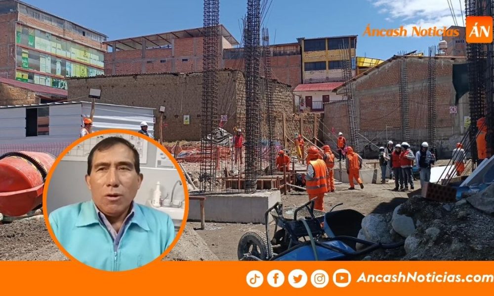 Huaraz: Ex dirigente alerta lento avance y falta de supervisión en obra de salud de Huarupampa