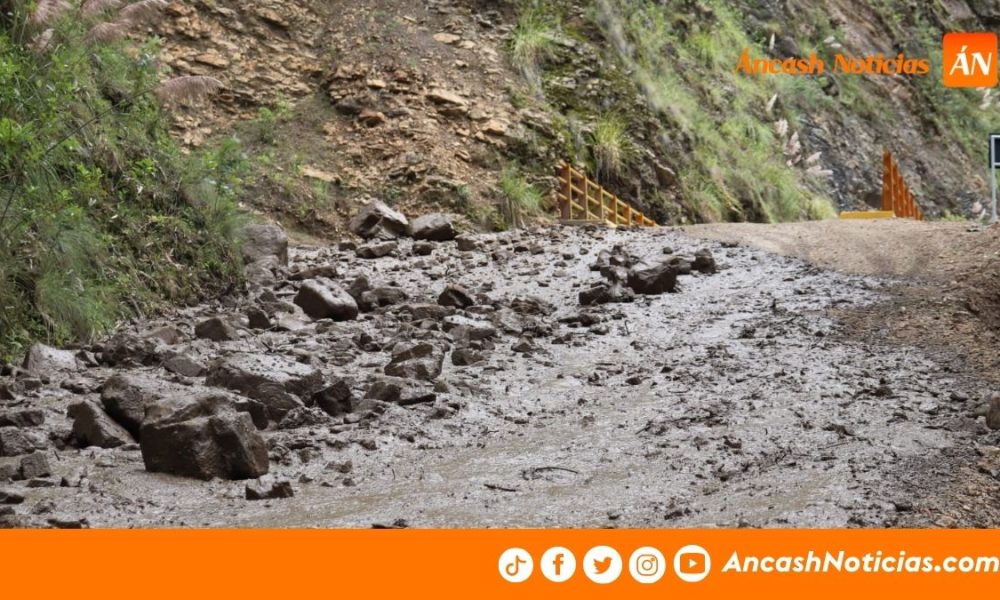 Lluvias activan plan de atención vial en la provincia de Huaraz