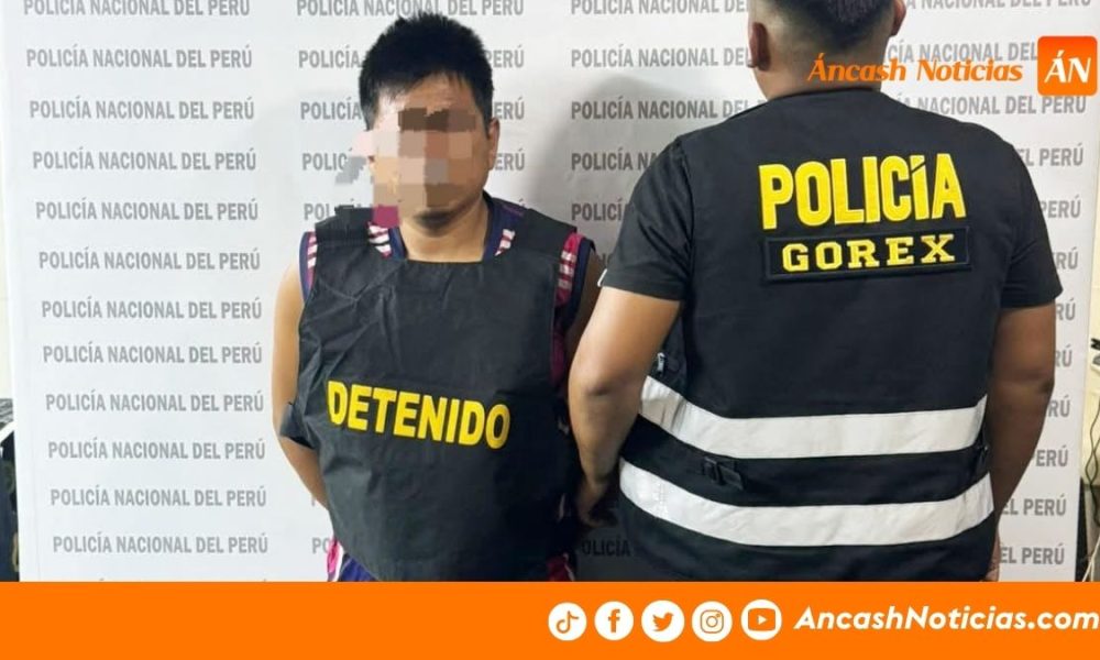 Áncash: Detienen a presunto extorsionador con celular vinculado a mensajes amenazantes en Santa