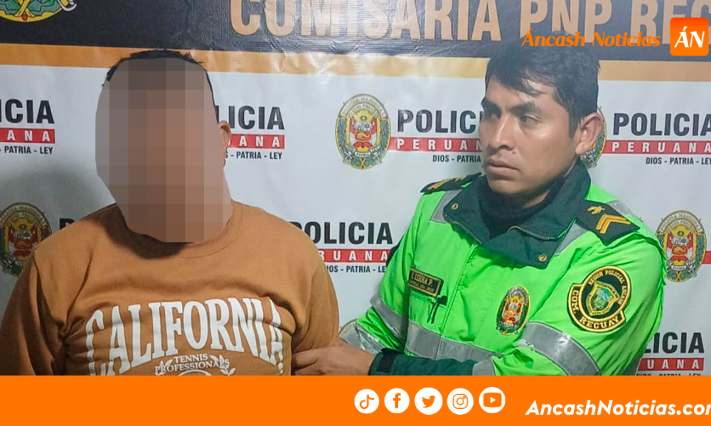 Recuay: intervienen y detienen a sujeto por presunta agresión en Collahuasu