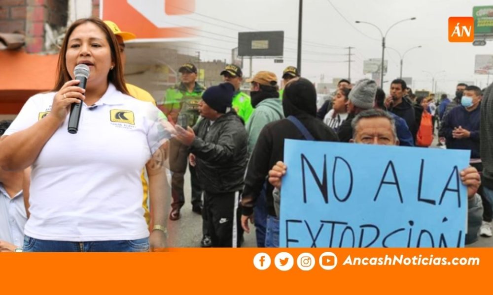 Al estilo Carlos Álvarez: Rocío Ambrosio propone militares y toque de queda en Áncash