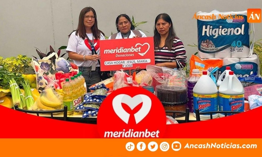 Meridianbet lleva esperanza con donación de víveres y productos esenciales a la Casa Hogar “Jesús, María y José”
