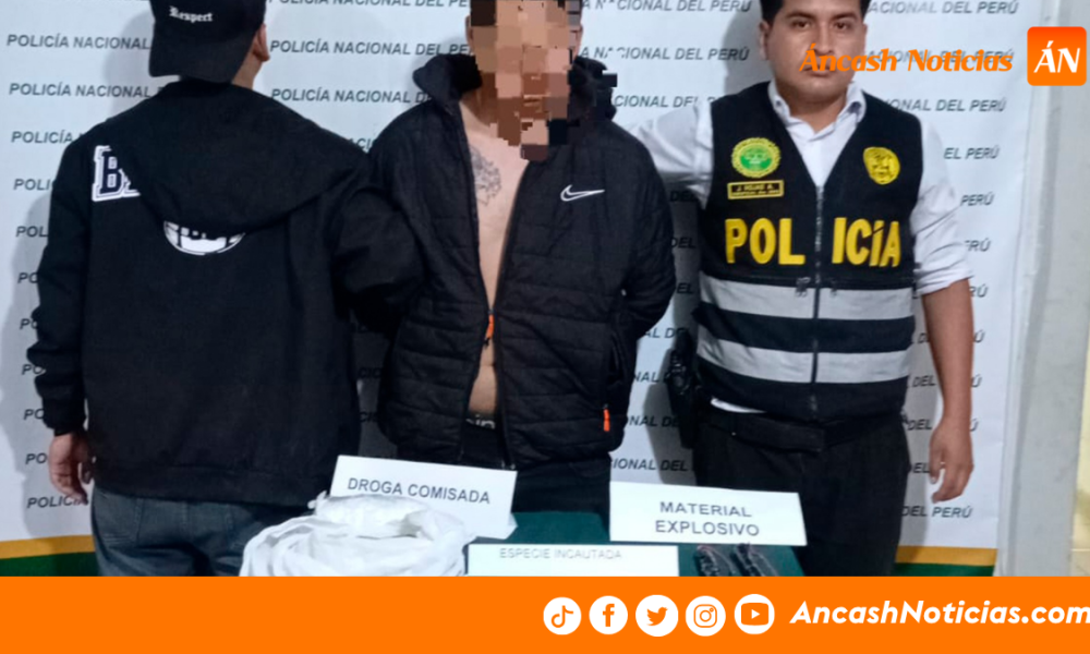 Chimbote: detienen a sujeto con droga y dinamita en operativo policial ...