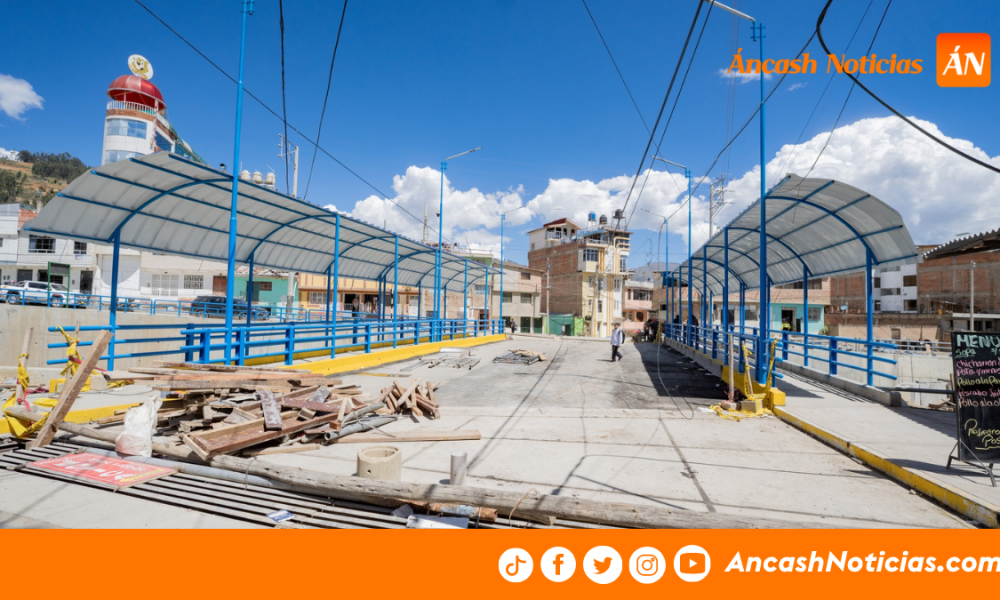 Huaraz: puente Auqui será habilitado tras subsanar observaciones en la vía