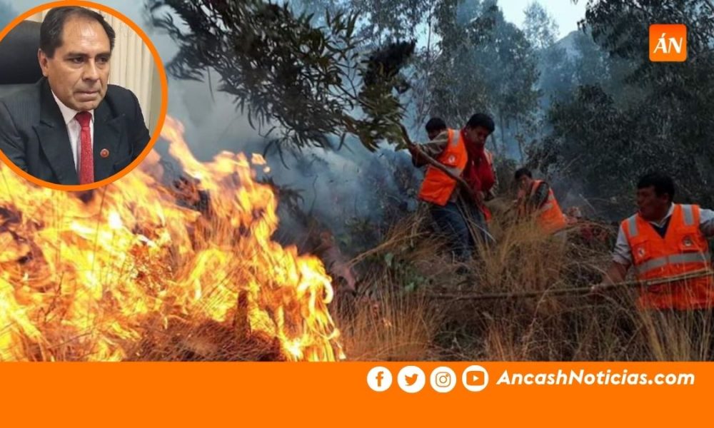 Áncash: Iniciarán capacitación a autoridades y brigadistas para frenar incendios forestales