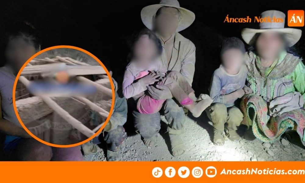 Áncash: Desprendimiento de cerro destruye vivienda y deja a una familia sin hogar en Quillo