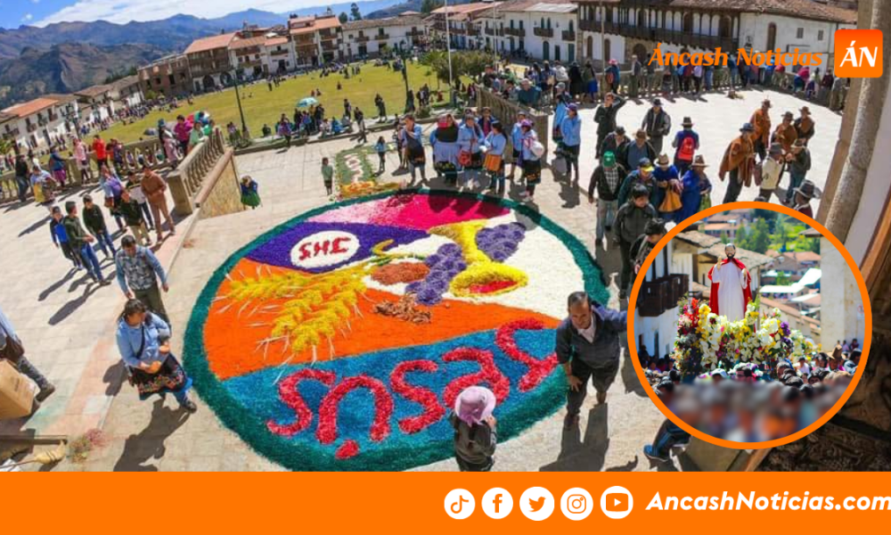 Áncash: Chacas reprograma Corpus Christi para el 14 de junio por segunda vuelta electoral