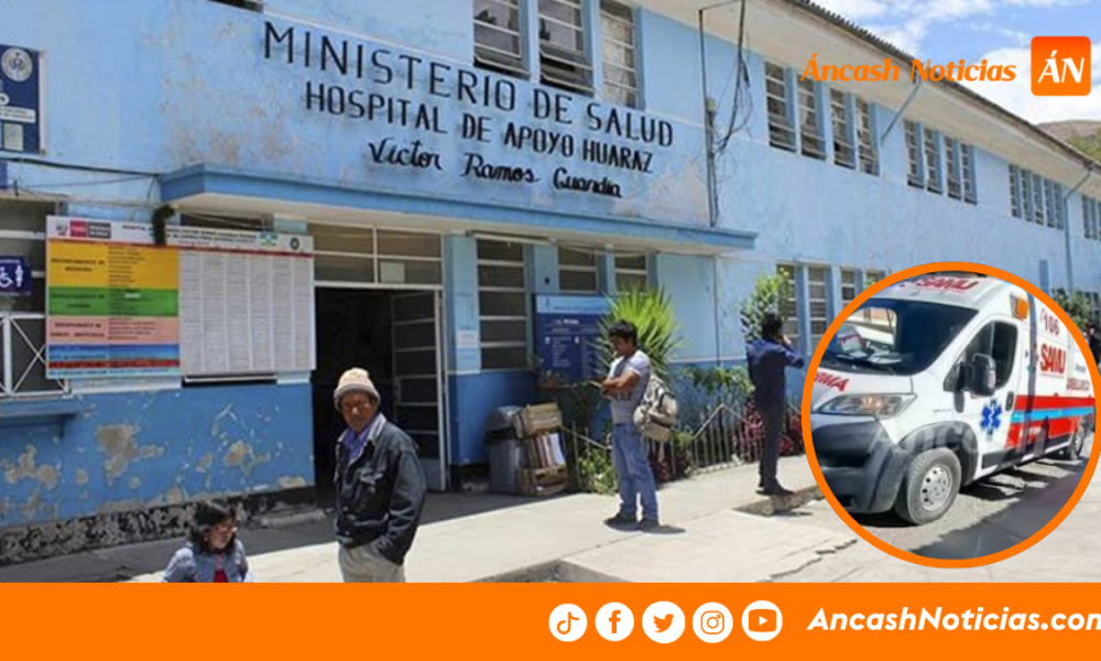 Huaraz: evacúan de emergencia a recién nacido desde Jancu por problemas de salud y dificultad para lactar