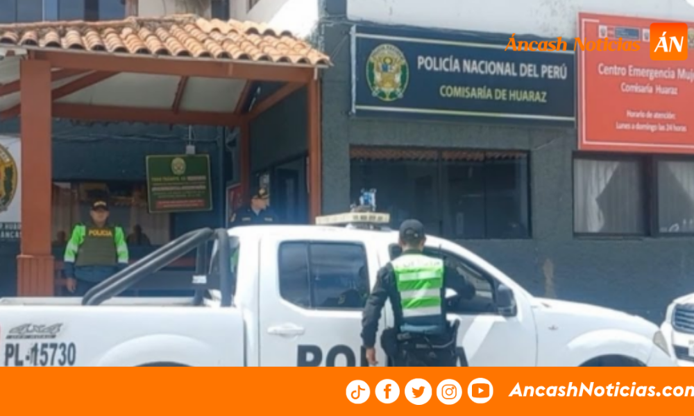 Áncash: dos policías son investigados por presunto pedido de dinero durante una intervención