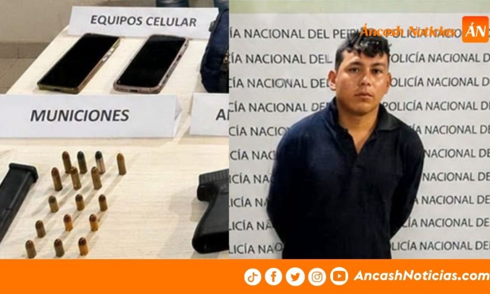 Nuevo Chimbote: Dictan cuatro meses de prisión preventiva para investigado por tenencia ilegal de arma