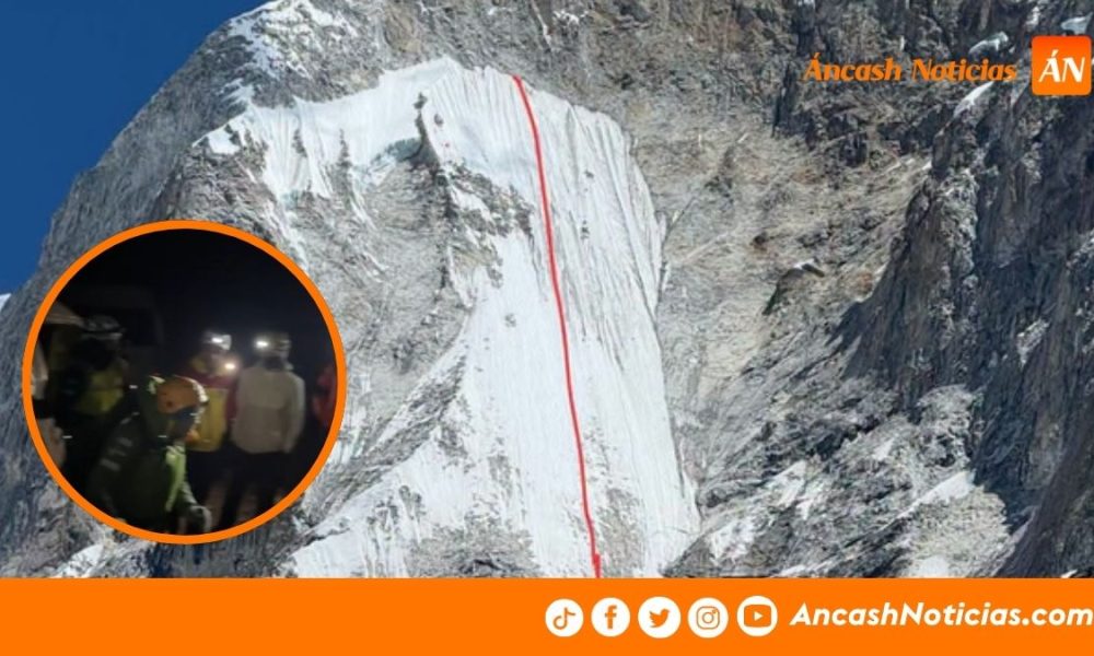 Áncash:Turista chileno fallece en el Huascarán y rescatistas avanzan para recuperar su cuerpo