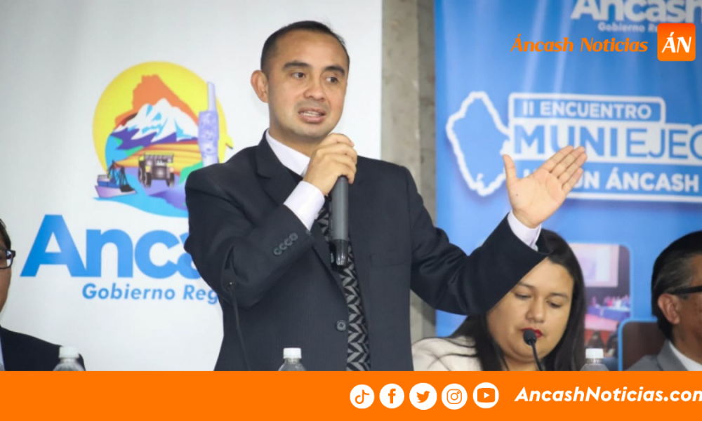 Áncash: Koki Noriega asegura que ejecución de inversión superará el 94% al cierre del año