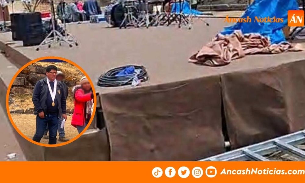 Áncash: Evento en Chavín de Huántar es suspendido y desmontan estructuras