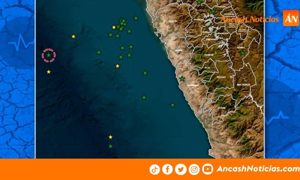 Áncash registra 32 sismos sentidos en lo que va del 2026