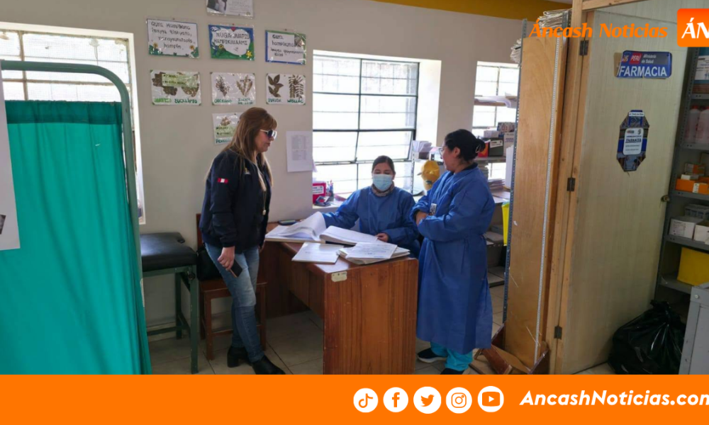 Red de Salud Huaylas Sur inspecciona establecimientos para afrontar posibles emergencias por lluvias