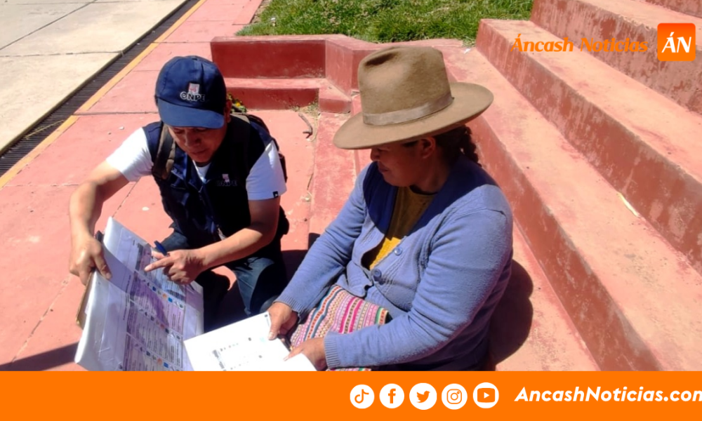 Huaraz: ODPE reporta 30% de avance en entrega de credenciales a miembros de mesa