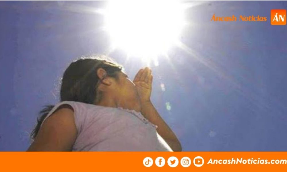 Áncash soportará días de intenso calor hasta el 3 de setiembre
