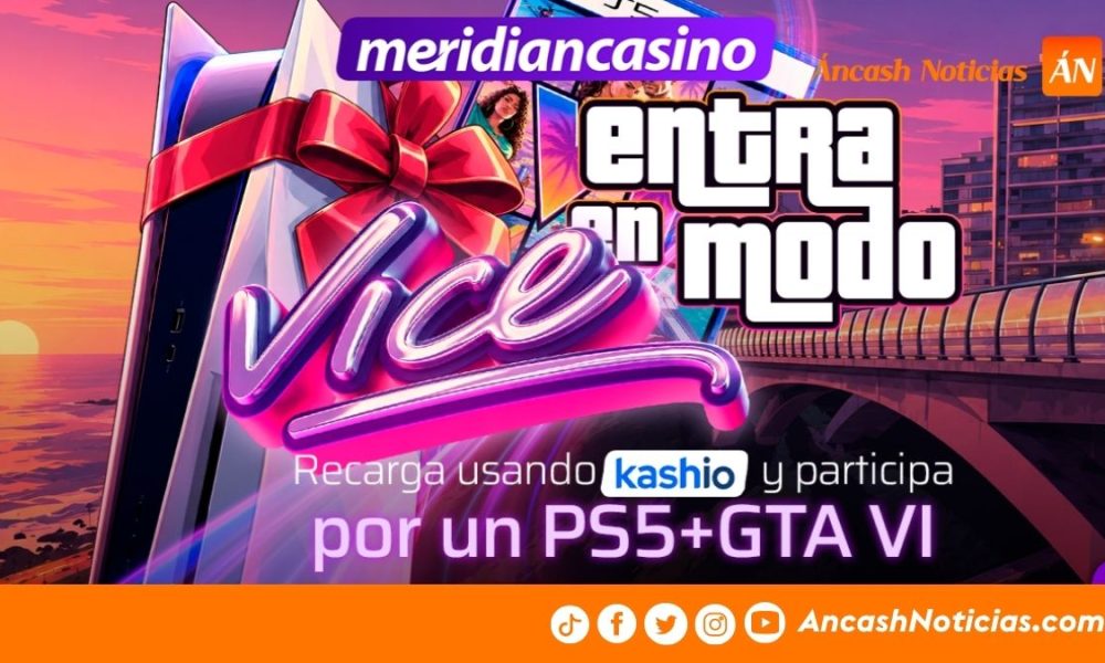 Entra en Modo Vice: Meridianbet sortea una PlayStation 5 Digital + GTA VI
