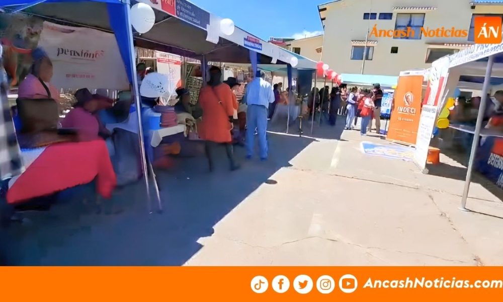 Semana de Inclusión Social reúne a siete programas del MIDIS en Áncash